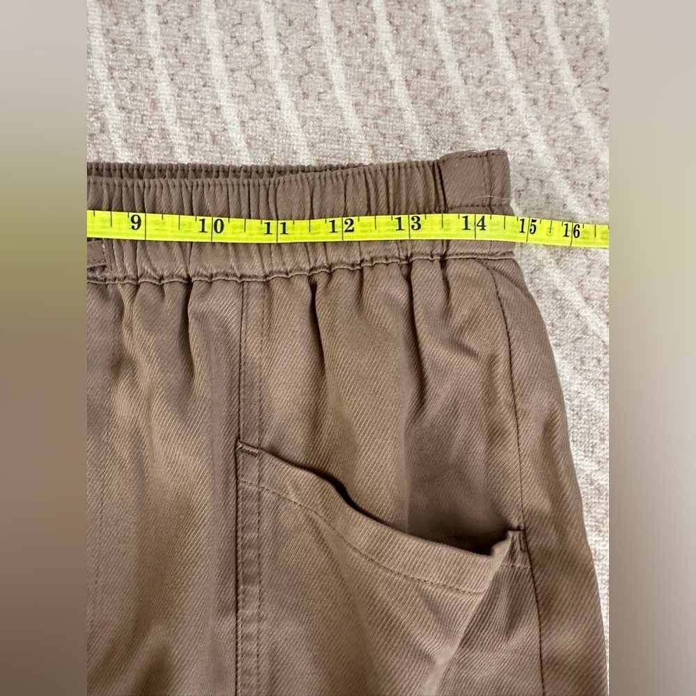 Madewell Cargo pants High Rise Relaxed Drawstring Viscose Small casual - Picture 6 of 11